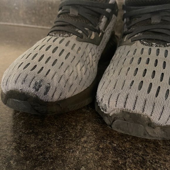 Adidas Alphabounce Plus J 'Core Black Grey' - Size 5.5 - Picture 9 of 9